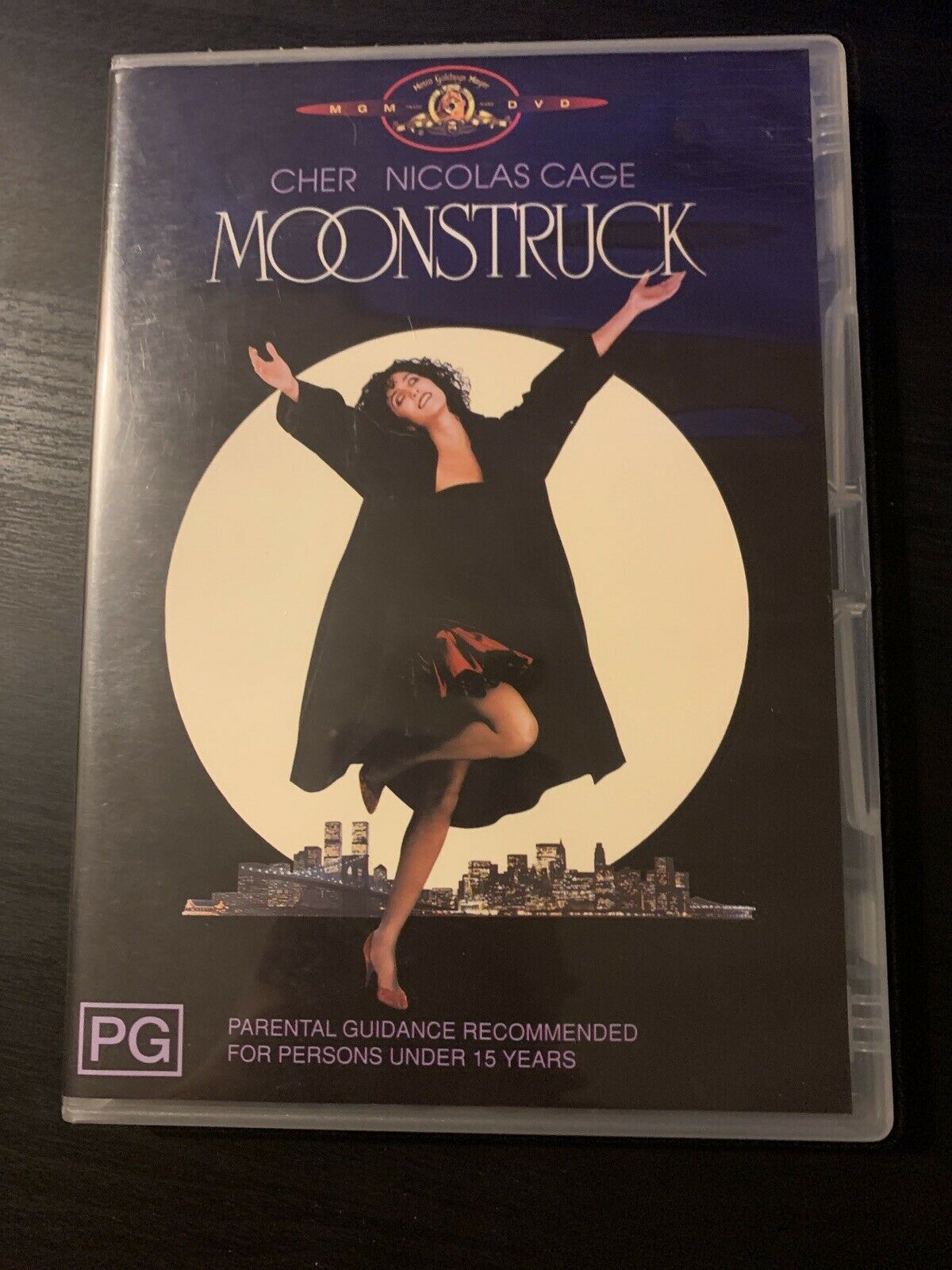 Moonstruck (DVD, 1987) Cher, Nicholas Cage. Region 4