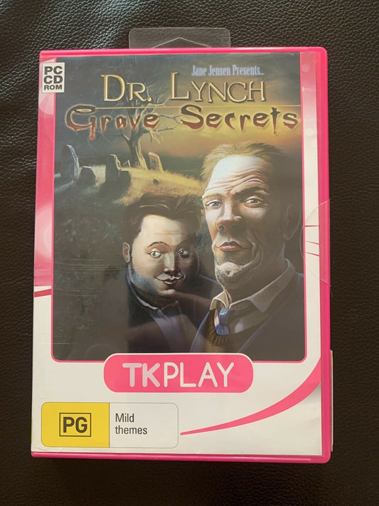 Dr Lynch - Grave Secrets - PC DVD Windows Hidden Object Game