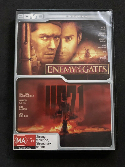 Enemy At The Gates / U571 - DVD Region 4