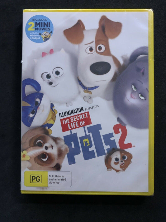 *New Sealed* The Secret Life Of Pets 2 (DVD, 2019) Kevin Hart. Region 4