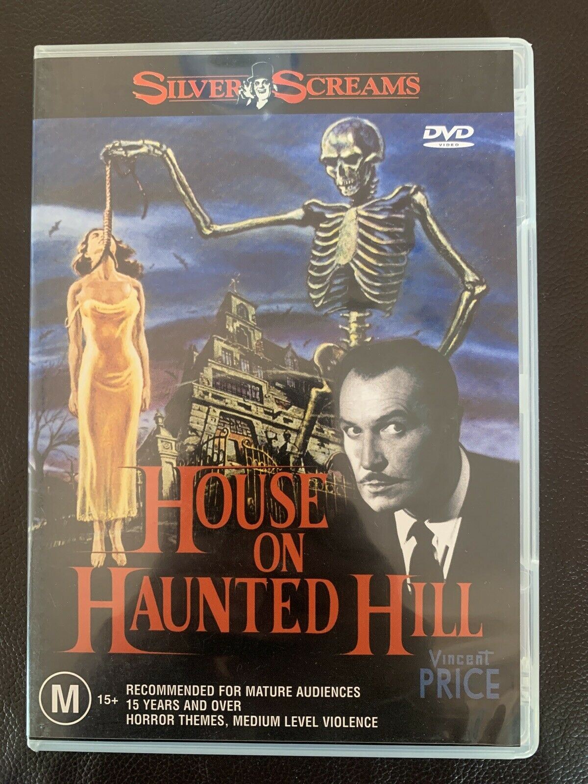 House On Haunted Hill (DVD, 1959) Vincent Price, Carol Ohmart. All Regions