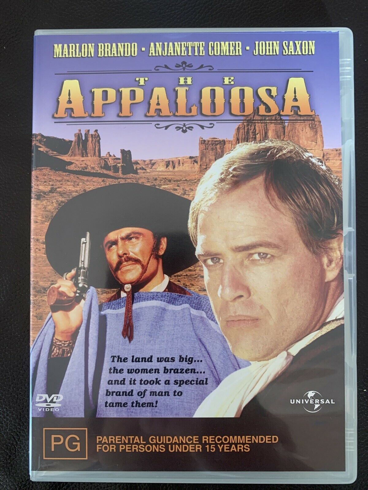 The Appaloosa (DVD, 1966) Marlon Brando, Anjanette Comer - Region 4