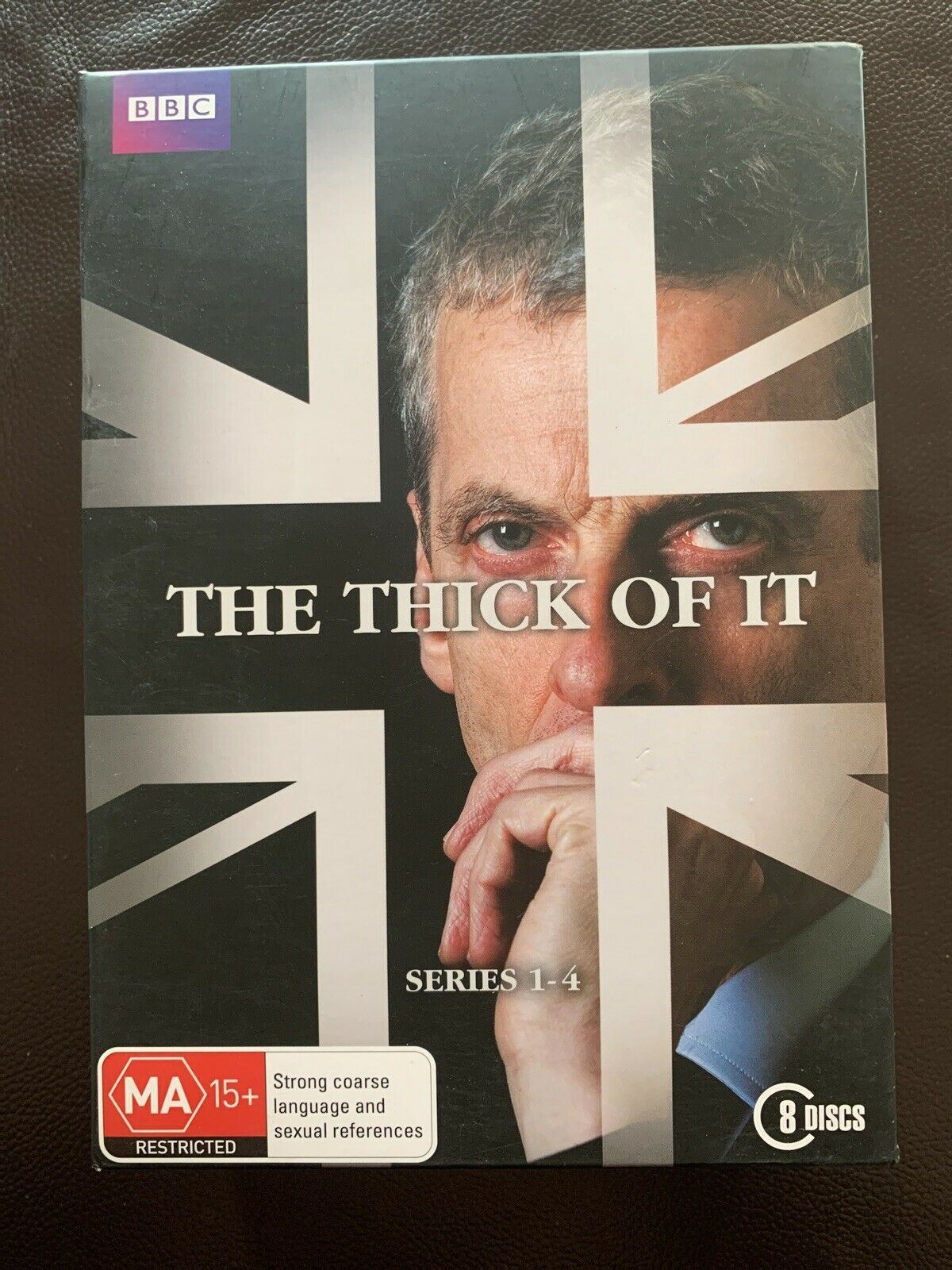 The Thick Of It : The Complete Series 1-4 (DVD, 2013, 8-Disc Set) Region 4