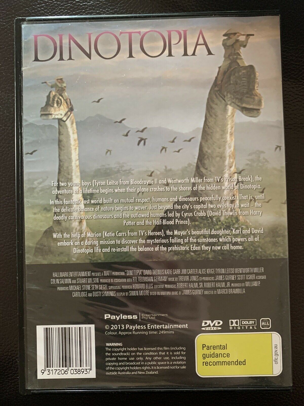 Dinotopia (DVD, 2002) TV mini series - All Regions