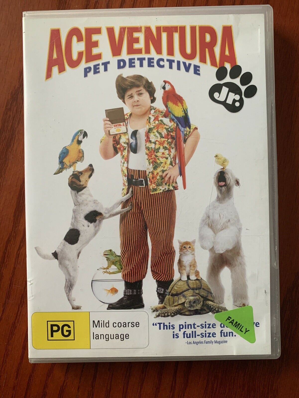 Ace Ventura: Pet Detective Jr. (DVD, 2009) Josh Flitter, Emma Lockhart - Region4