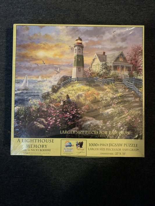 *Brand New* A Light House Memory By Nicky Boehme 1000+ Jigsaw Puzzle