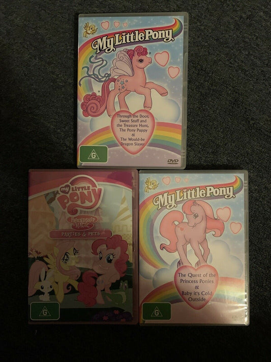 3x My Little Pony - Friendship Is Magic - Parties & Pets
