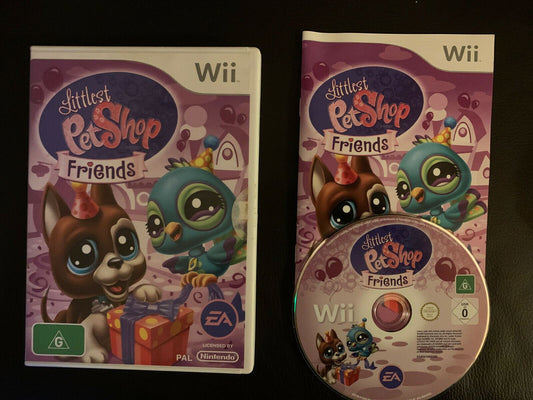 Littlest Pet Shop Friends - Nintendo Wii PAL *Complete* Wii U Compatible