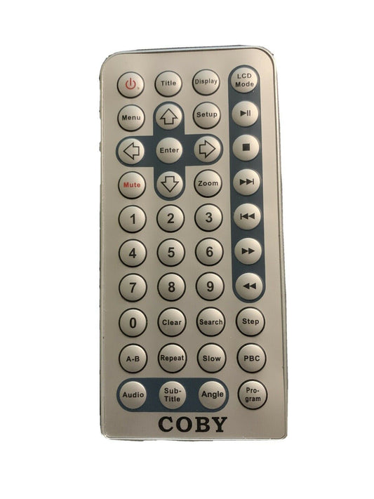 Coby JX-2001D Remote Control