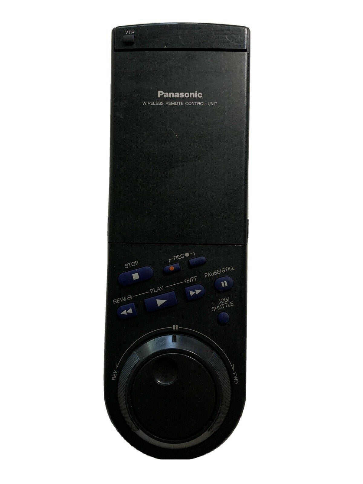 Panasonic VEQ1316 VCR Remote Control (Missing Battery Cover)