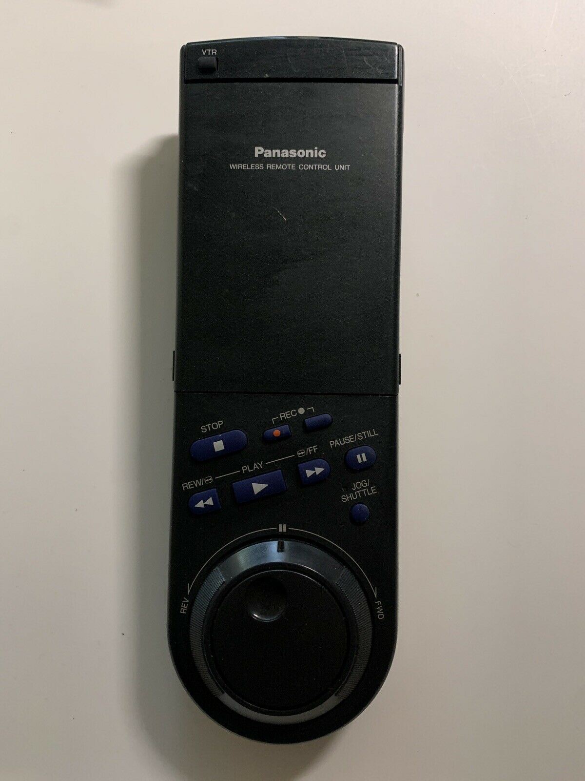 Panasonic VEQ1316 VCR Remote Control (Missing Battery Cover)