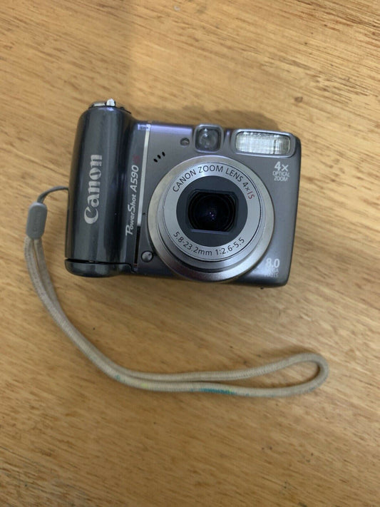 Canon PowerShot A590 8MP Auto Focus 4x Zoom
