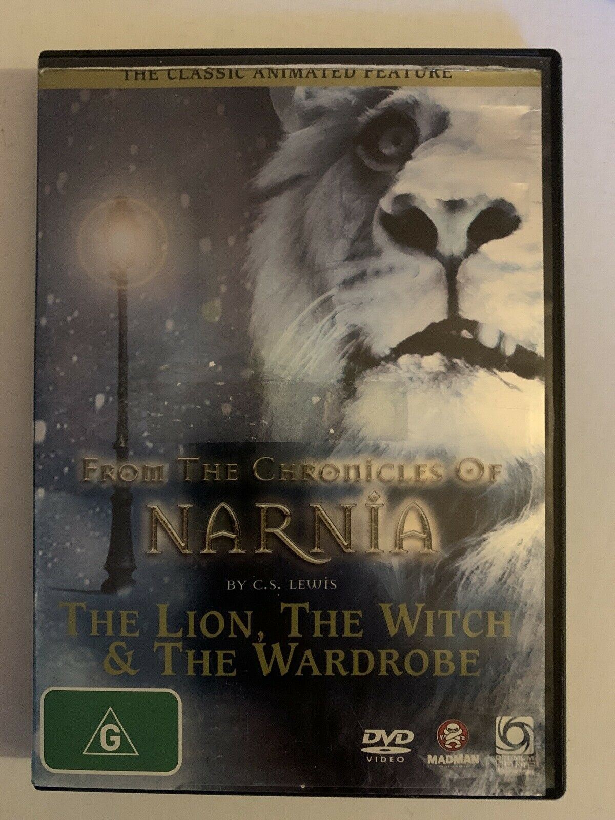 Chronicles Of Narnia - The Lion Witch And The Wardrobe (DVD, 1979) Animation