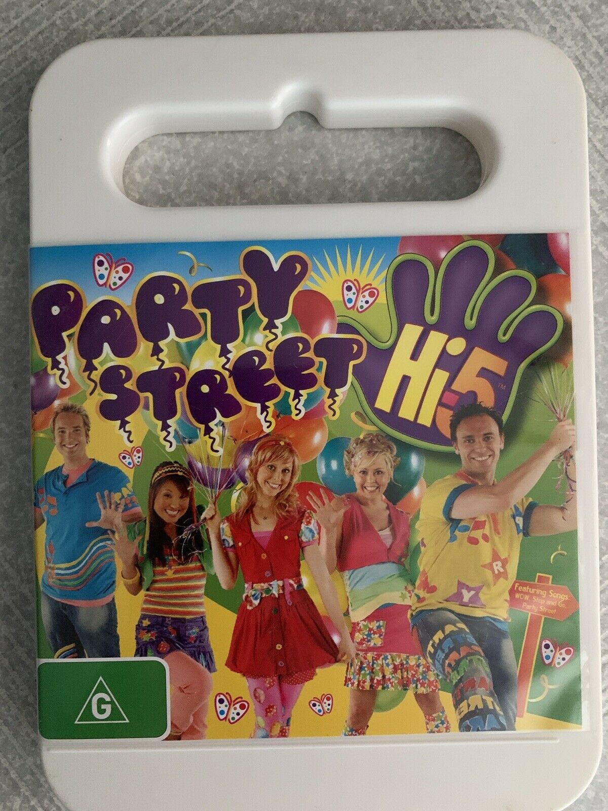 2x Hi-5 - Party Street + Suprise Live (DVD, 2008) Region 4