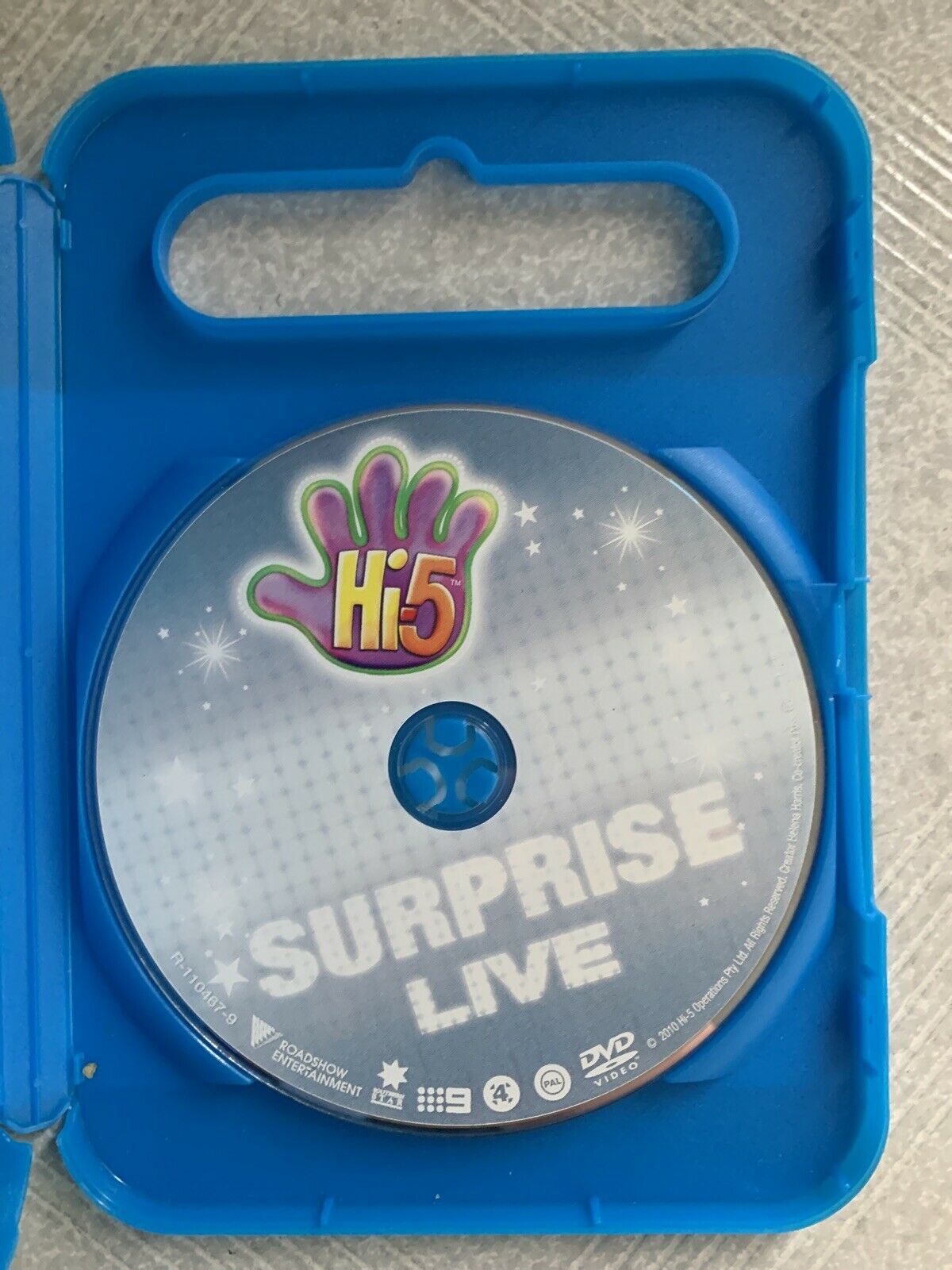 2x Hi-5 - Party Street + Suprise Live (DVD, 2008) Region 4