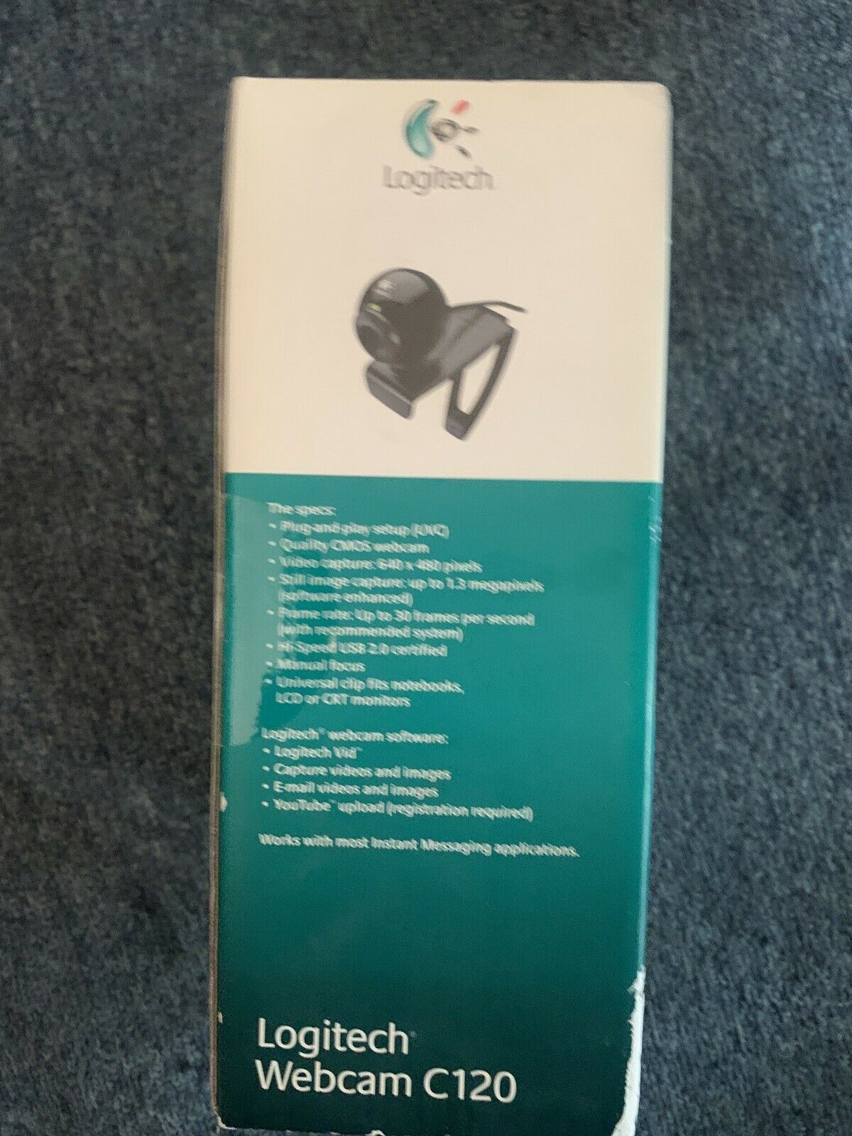 Logitech C120 WEBCAM New in box