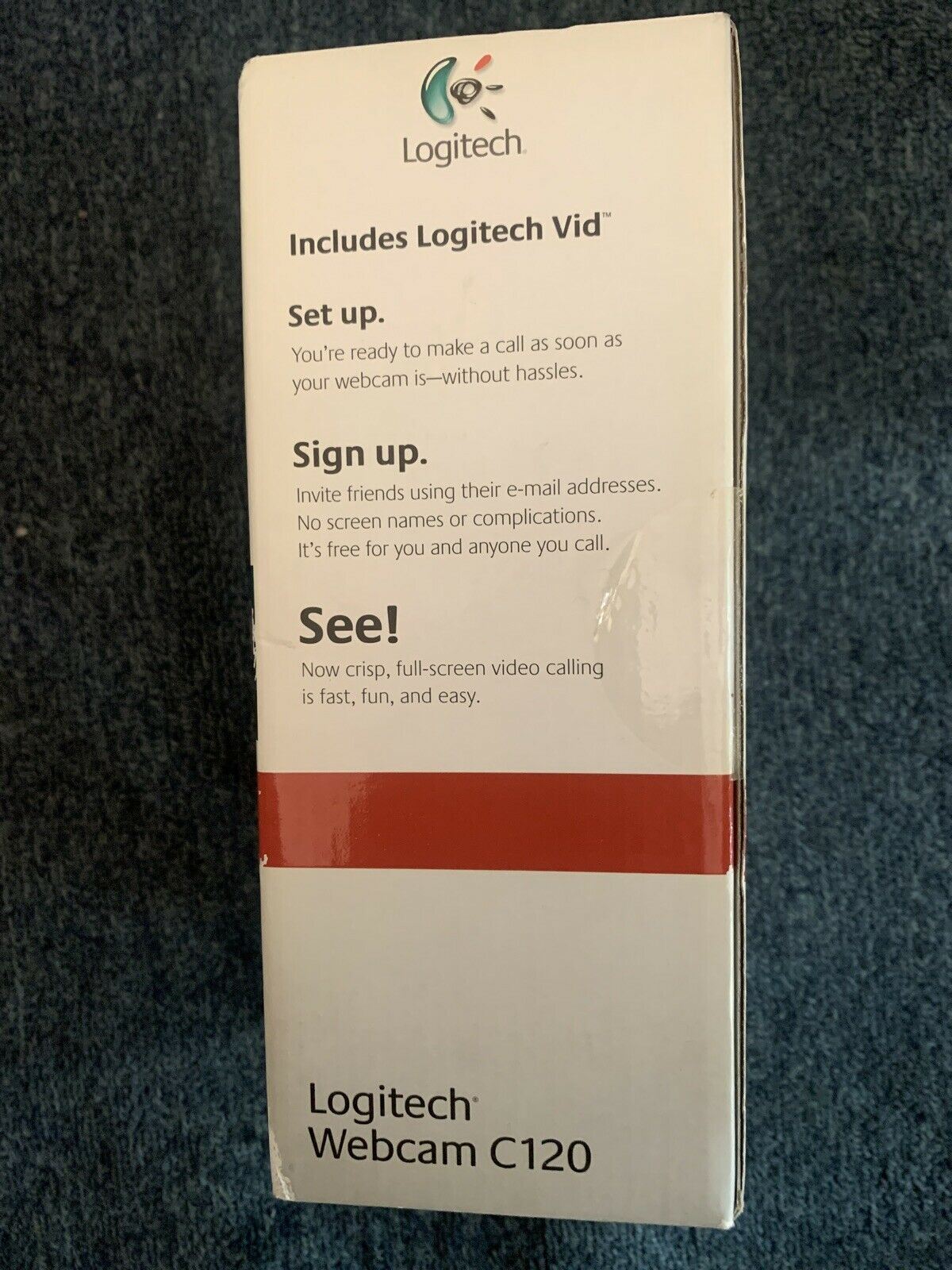 Logitech C120 WEBCAM New in box