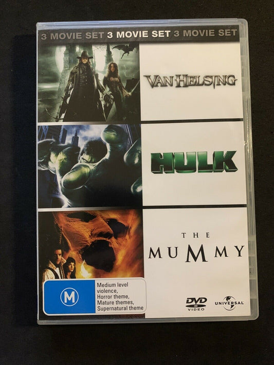 Van Helsing / Hulk / The Mummy DVD Region 4