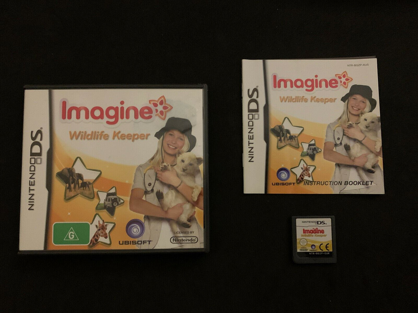 Imagine Wildlife Keeper (Nintendo DS, NDS) with Manual