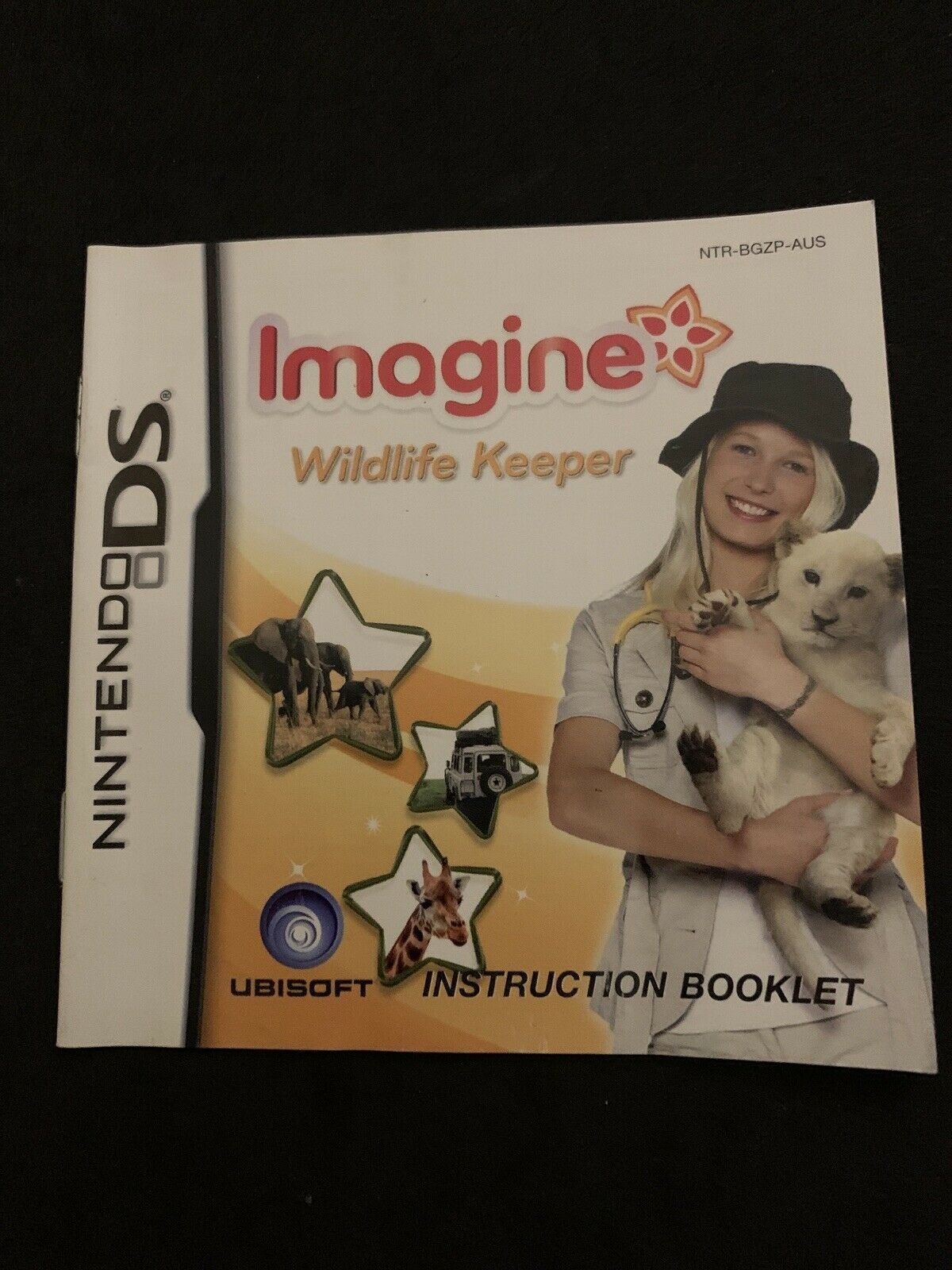 Imagine Wildlife Keeper (Nintendo DS, NDS) with Manual