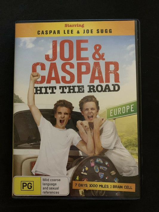 Joe & Caspar Hit The Road (DVD, 2015) Caspar Lee, Greta Menchi