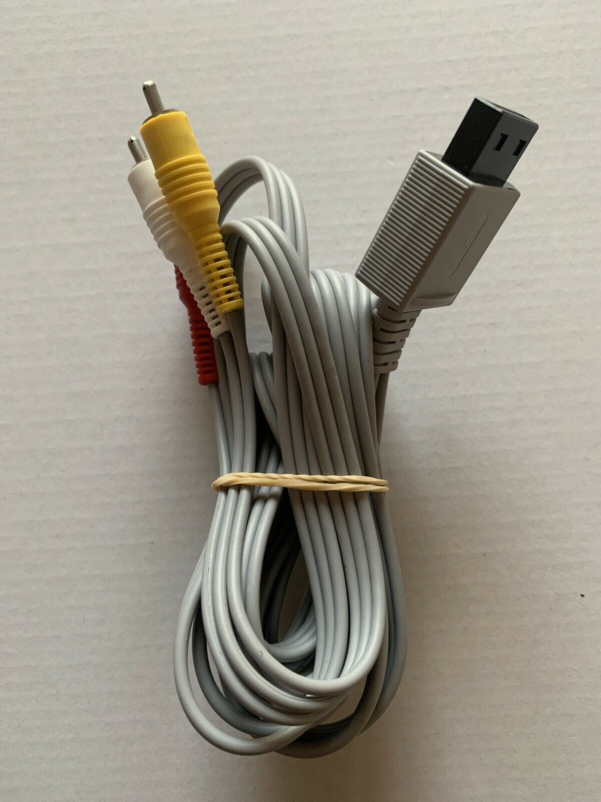 Genuine Nintendo Wii or Wii U RVL-009 AV Cable Composite RCA Cable