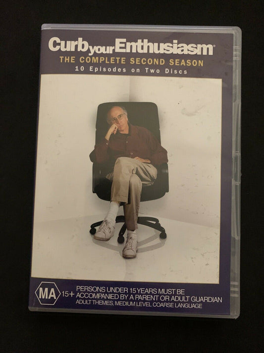 Curb Your Enthusiasm : Season 2 (DVD, 2004, 2-Disc Set) Region 4