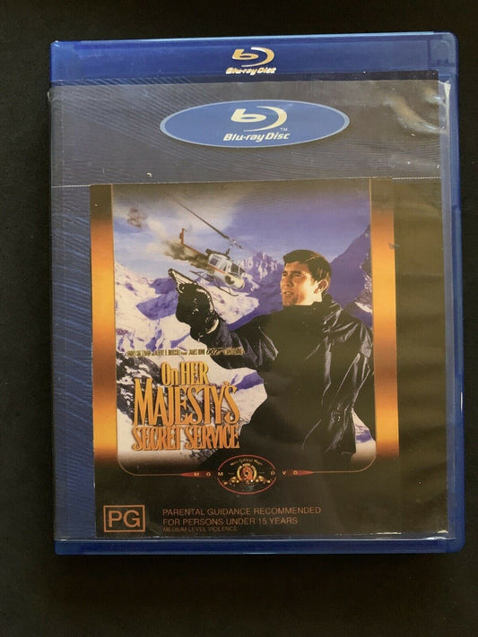 007 James Bond: On Her Majesty's Secret Service (Blu-ray, 1969) George Lazenby