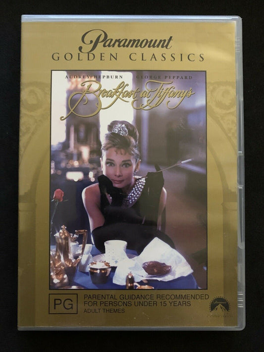 Breakfast At Tiffany's (DVD, 1961) Audrey Hepburn, George Peppard - Region 4