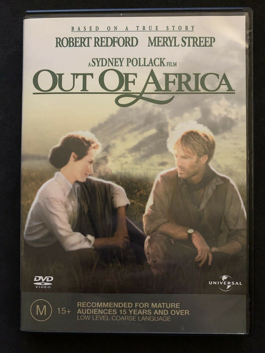 Out Of Africa (DVD, 1985) Meryl Streep, Robert Redford - Region 4