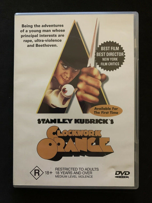 A Clockwork Orange (DVD, 1971) Stanley Kubrick Region 4