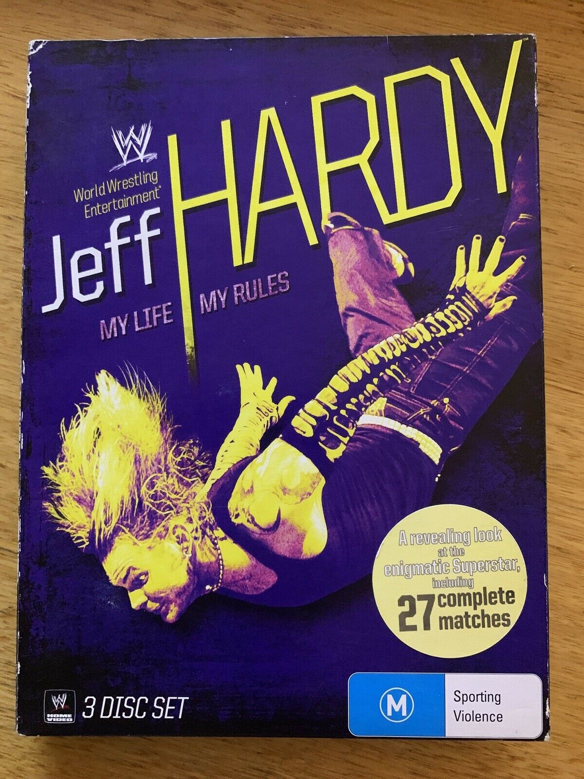 WWE Jeff Hardy - My Life My Rules (DVD, 2009) Region 4