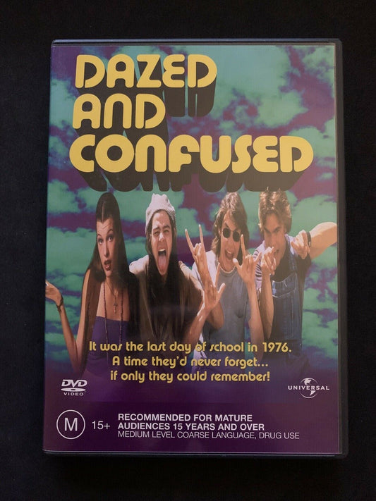 Dazed And Confused (DVD, 1993) Jason London, Matthew McConaughey. Region 2,4,5