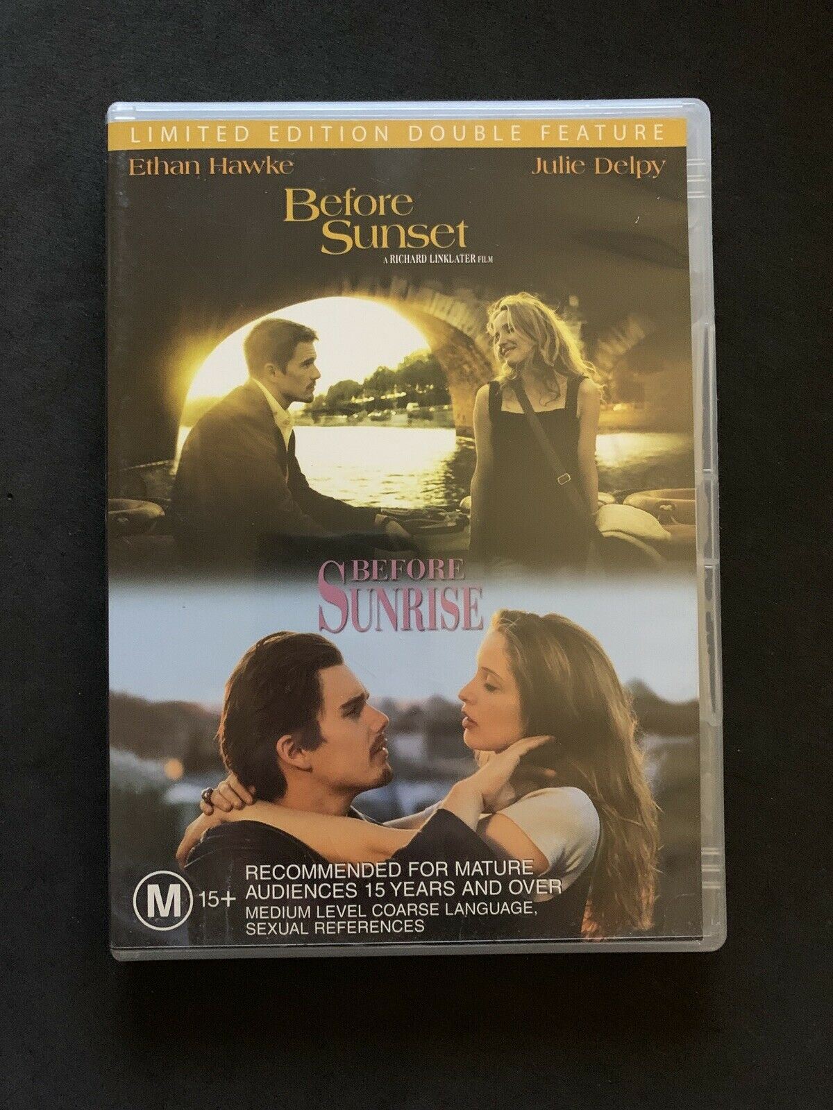 Before Sunrise  / Before Sunset (DVD, 1995) Ethan Hawke, Julie Delpy - Region 4