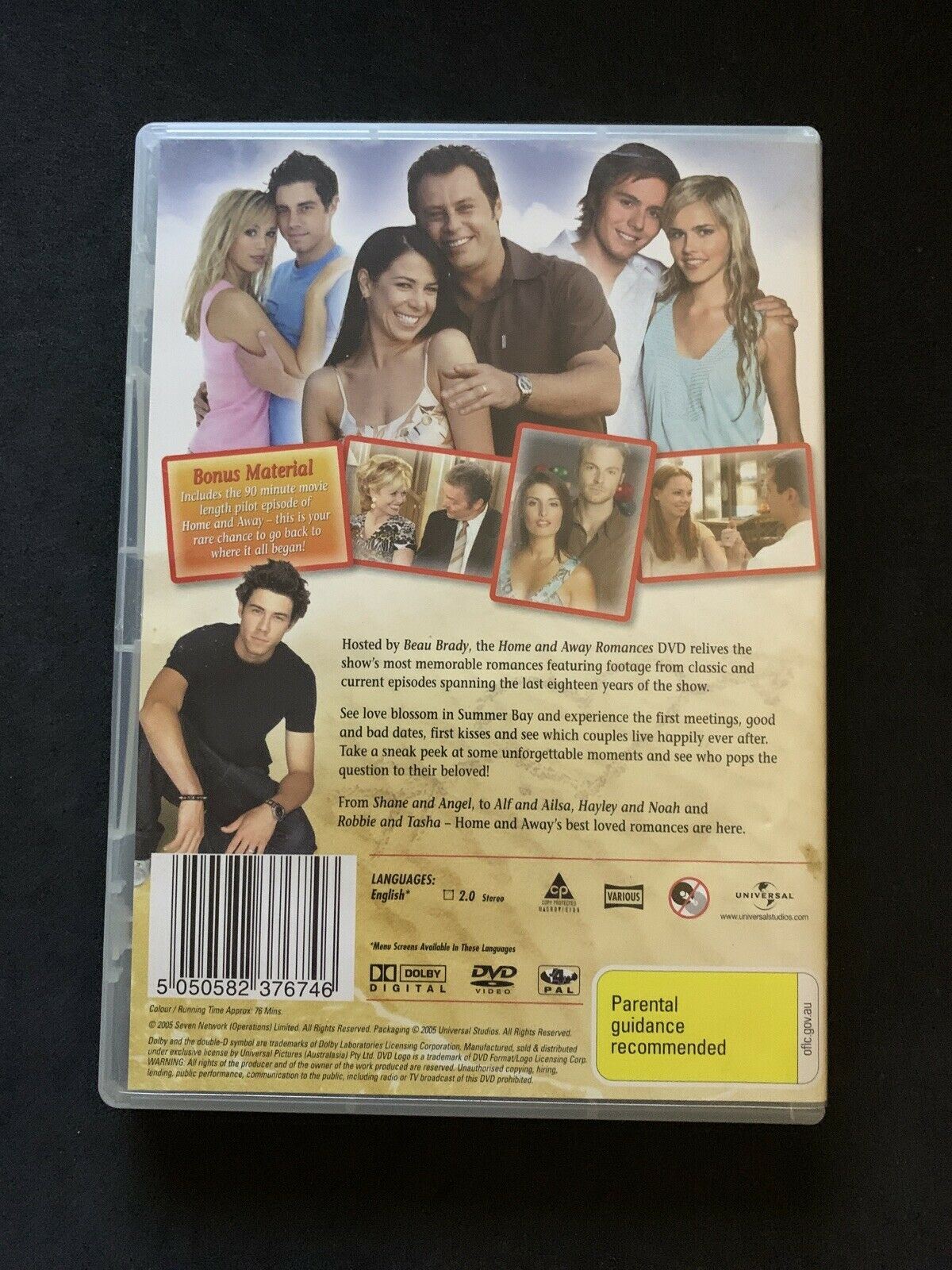 Home And Away Romances DVD 2005 Region 4 Retro Unit