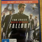 3x Mission Impossible Movies Bluray - Rogue Nation, Ghost Protocol, Fallout