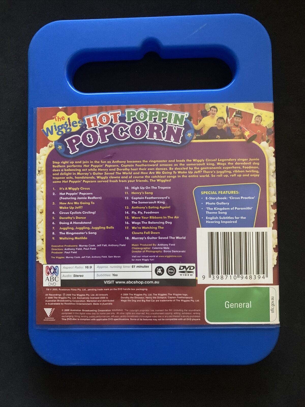 The Wiggles - Hot Poppin' Popcorn (DVD) Region 4