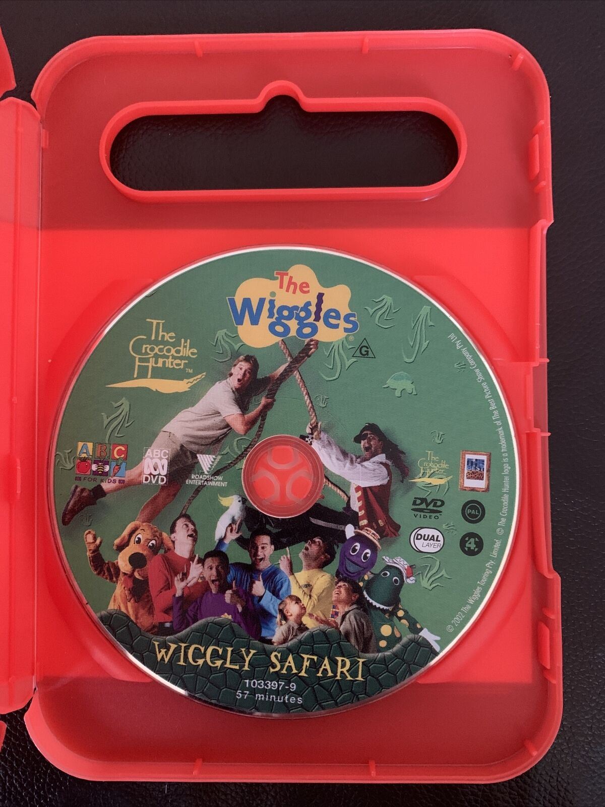 The Wiggles - Wiggly Safari (DVD, 2005) Steve Irwin. Region 4