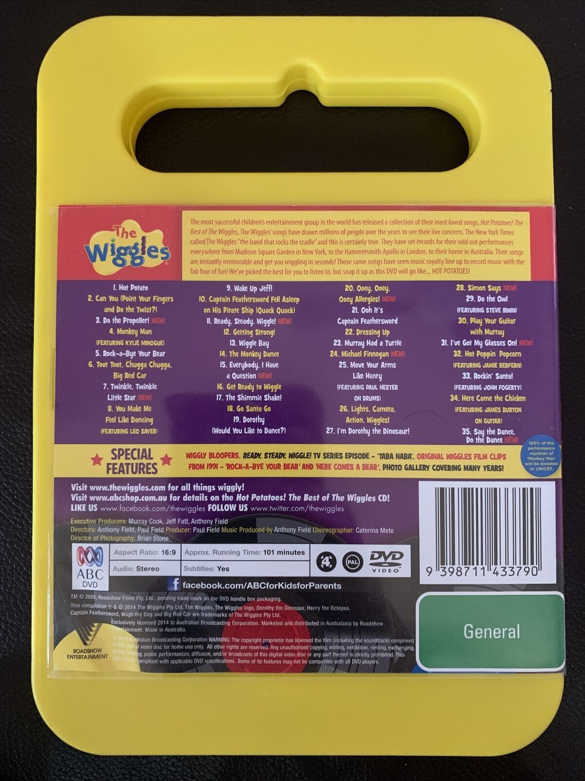 The Wiggles - Apples & Bananas + The Hot Potatoes! - Best Of The Wiggles (DVD)
