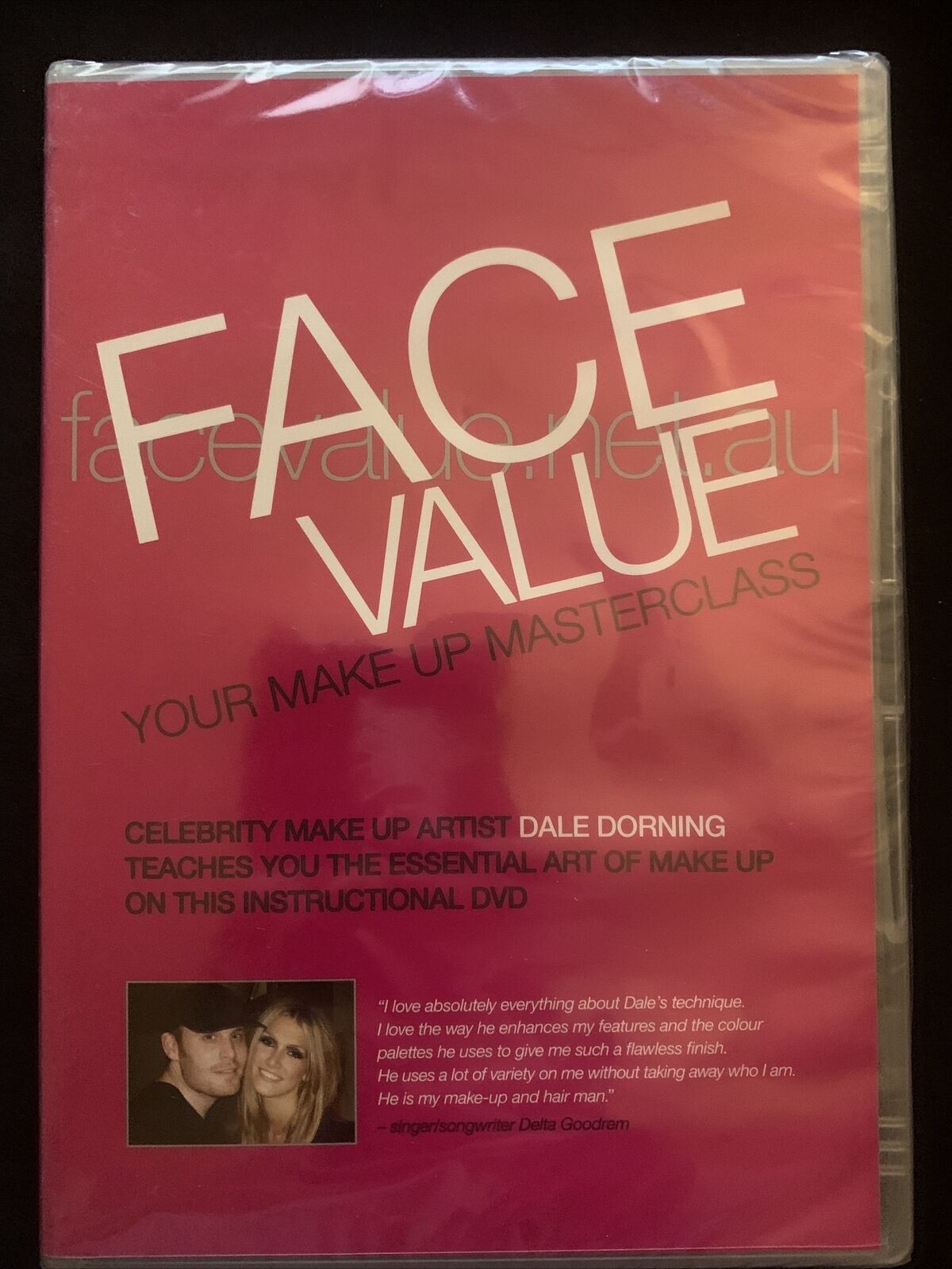 *New Sealed* Face Value - Your Make Up Masterclass For Celebrities (DVD)