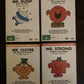 4x Mr Men: Mr Bump / Mr Noisy / Mr Clever / Mr Strong. DVD Region 4