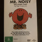 4x Mr Men: Mr Bump / Mr Noisy / Mr Clever / Mr Strong. DVD Region 4