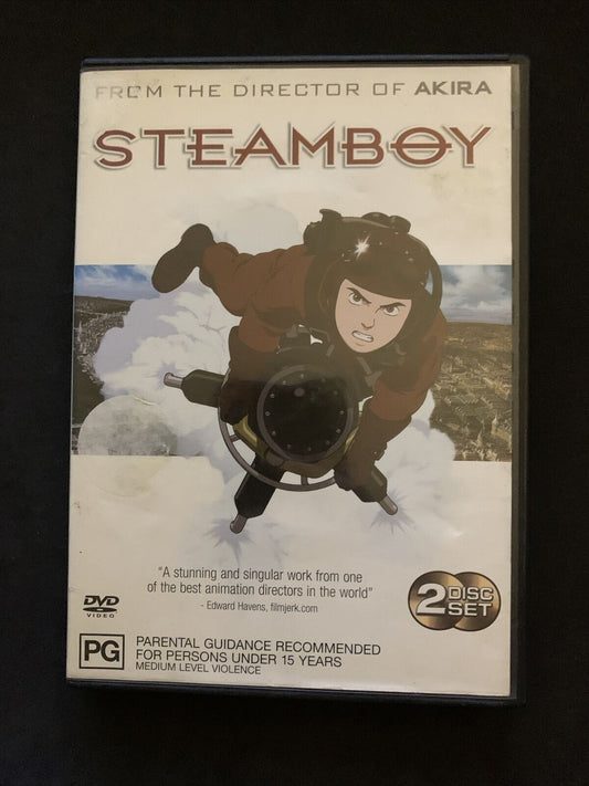 Steamboy (DVD, 2004) Katsuhiro Ôtomo. Region 4