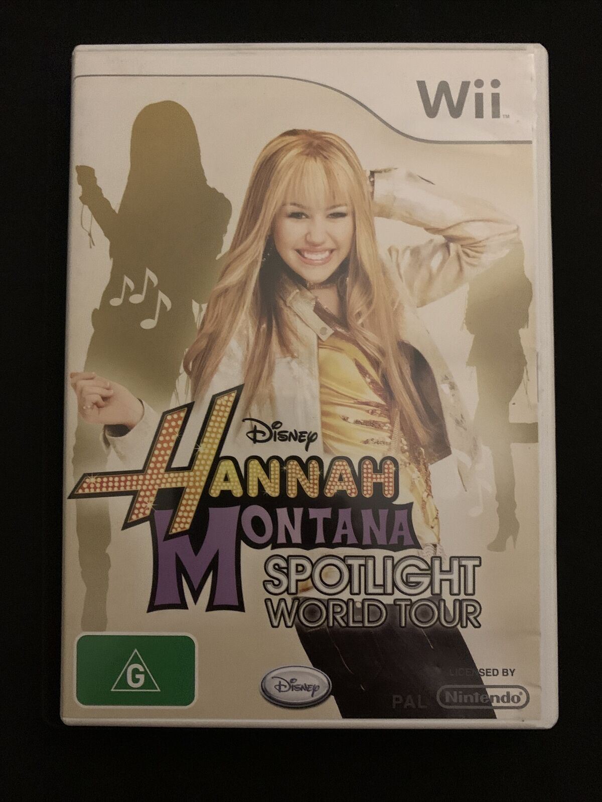Hannah Montana Spotlight World Tour - Nintendo Wii Game PAL with Manual