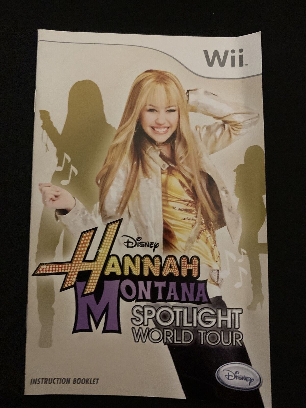 Hannah Montana Spotlight World Tour - Nintendo Wii Game PAL with Manual