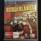 Borderlands - Playstation 3 Game PAL with Manual