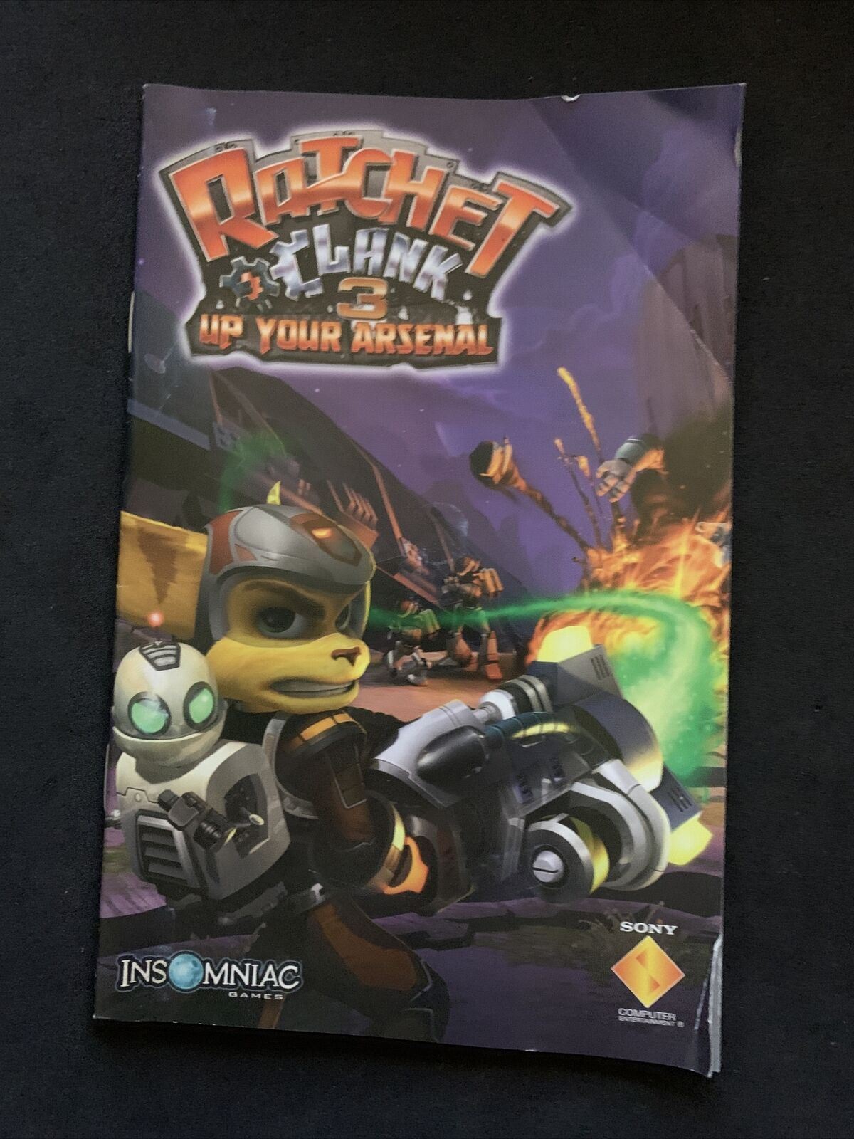 Ratchet & Clank 3: Up Your Arsenal - Platinum (Sony PlayStation 2, PAL) + Manual