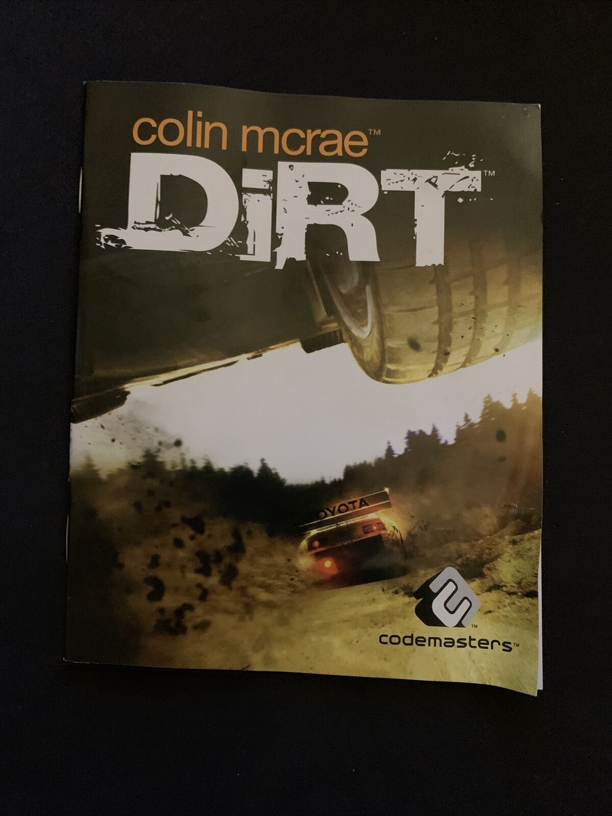 Colin McRae DiRT - Sony PS3 Game with Manual