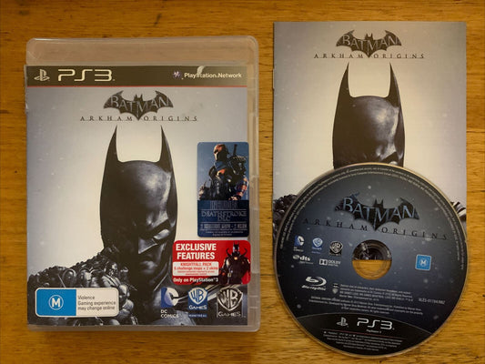 Batman Arkham Origins - PS3 Playstation 3 with Manual