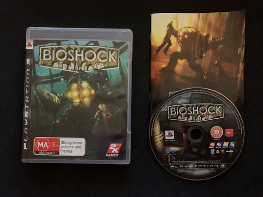 BioShock (PlayStation 3 PS3) with manual